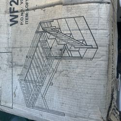 loft bed with desk box