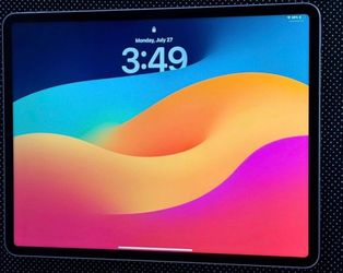 iPad 12.9 inch 256gb 5th gen WiFi and cellular