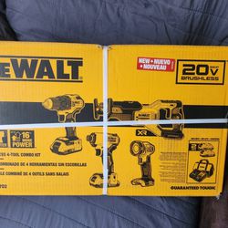 DeWalt 4 Tool Kit