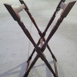 Tray Holder made of Wood