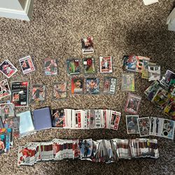 Sports Card Lot with Autos, Numbered Cards, and a Genesis