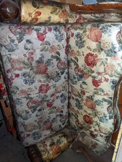 Two Seater Floral Couch
