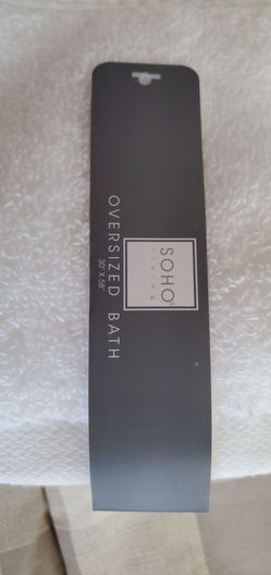 Brand New - SOHO Living Oversized Bath Towel