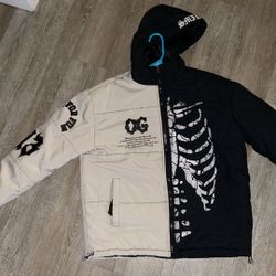  Heavyweight - Retro Streetwear Coat with Full-Zip 