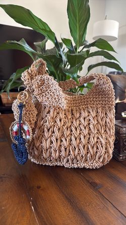 Handmade beach bag