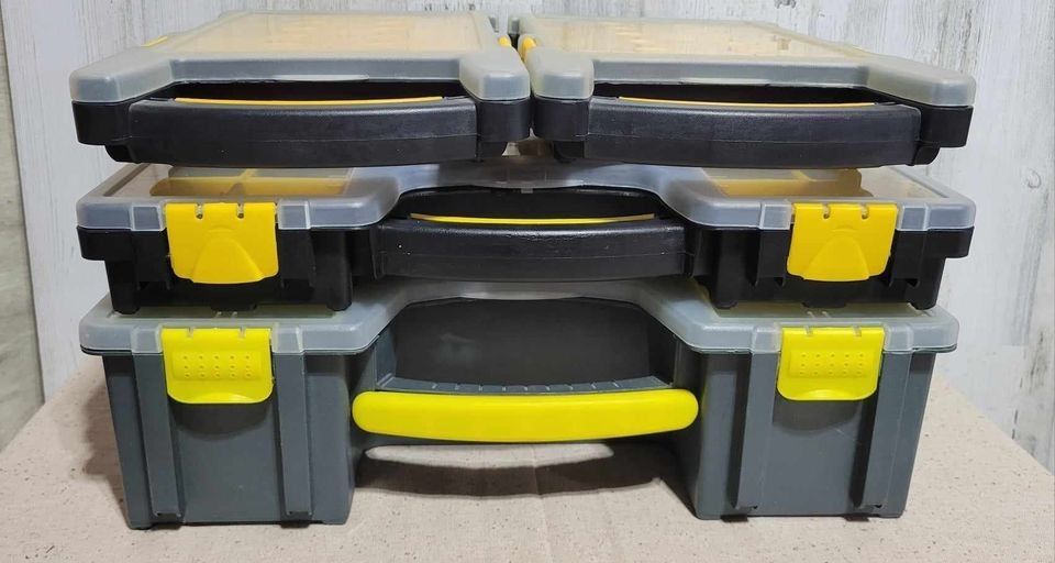 **Portable Organizer Parts Storage Case 4 pc set** for Sale in