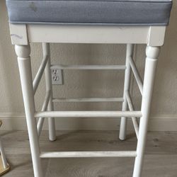 small upholstered stool
