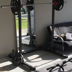 Power Rack And Flat Bench
