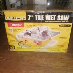 7 In Tile Wet Saw