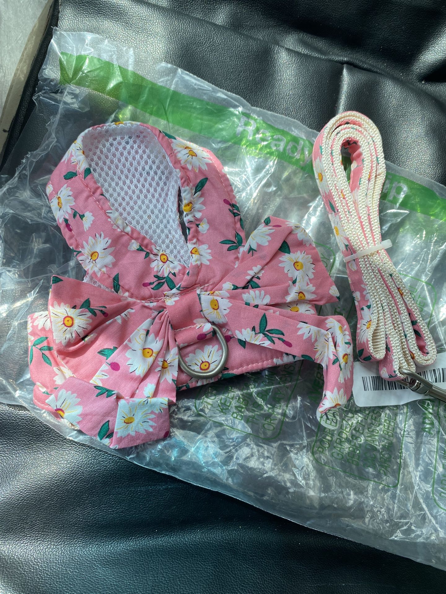 New XS Dog Harness With Leash