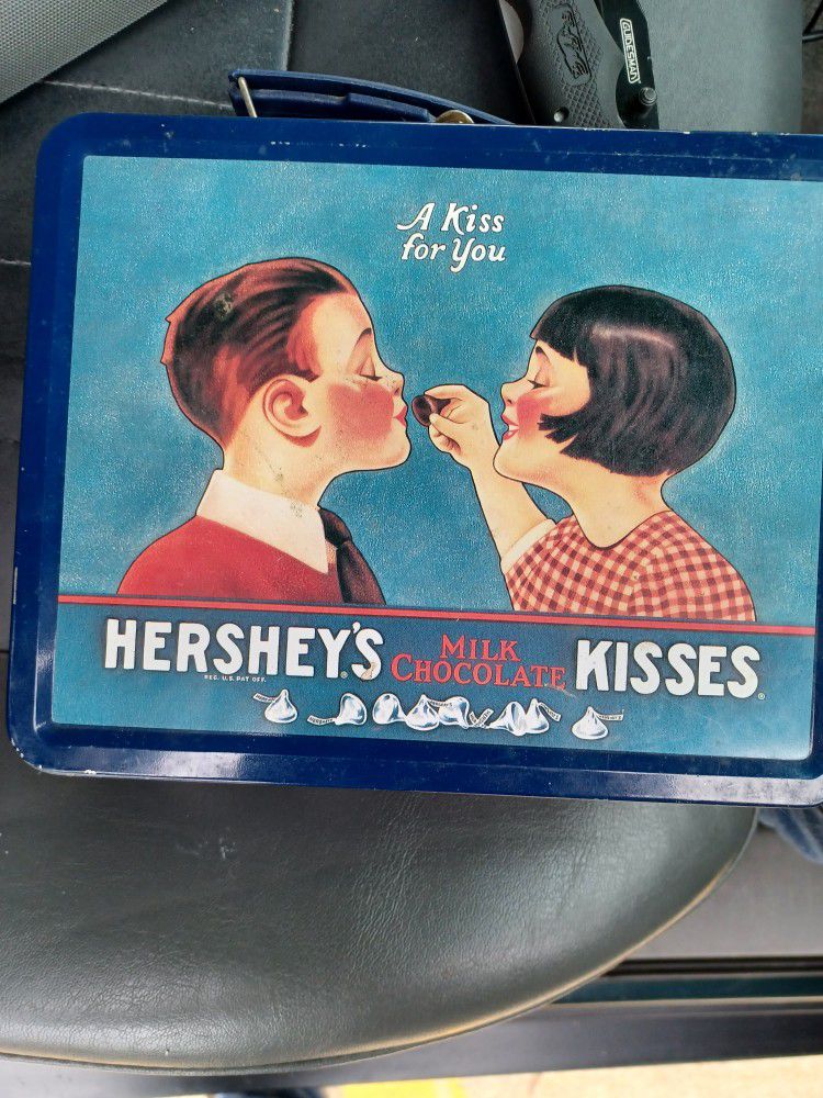 Vintage, Hersheys Kiss Metal Box