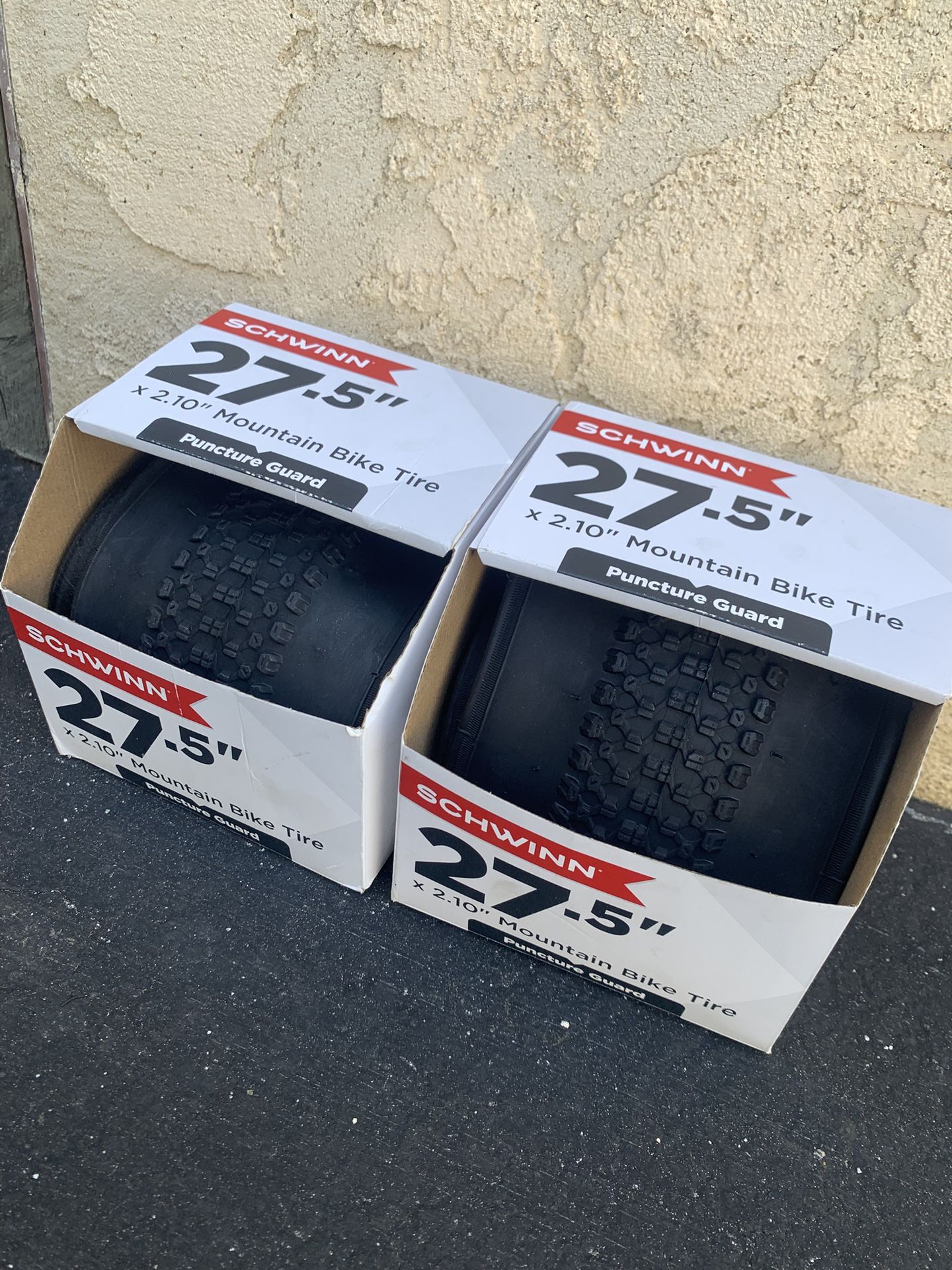 New 27.5 Bike Tire Pair Folding