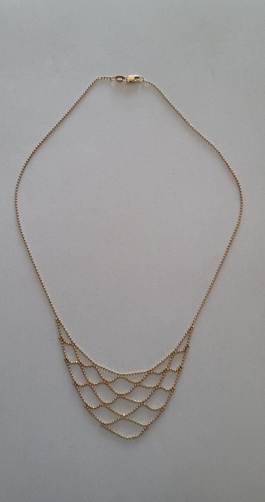 10kt Gold Vintage Italy Necklace Discontinued design