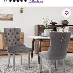 Velvet Dining Chair Set Of 4