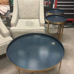 Two Chairs And Tables 