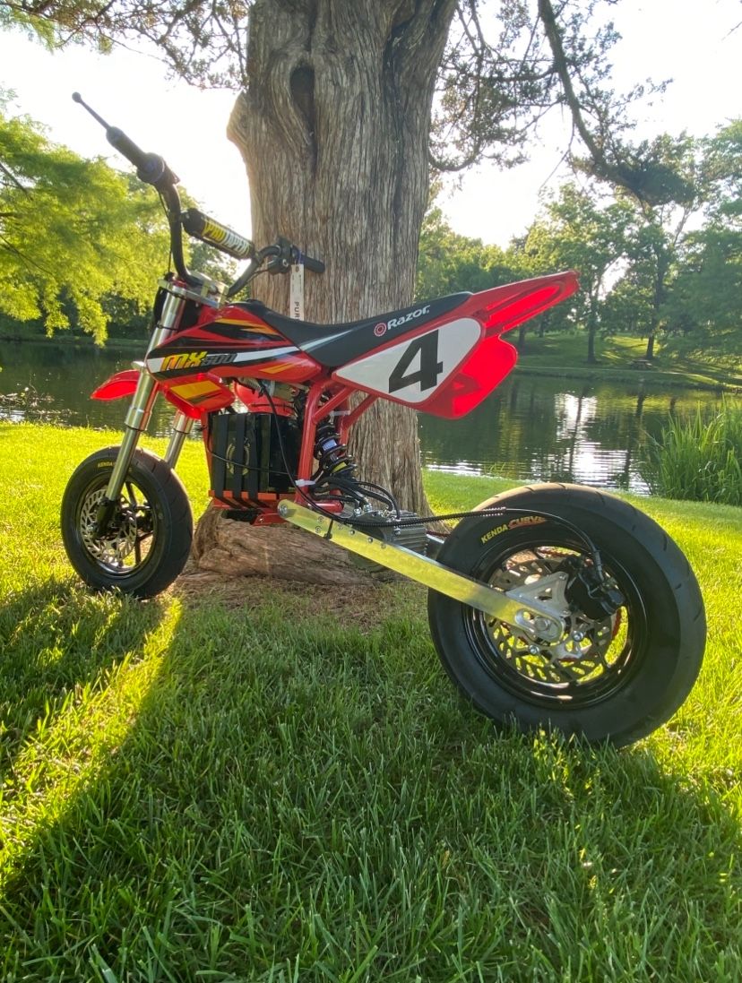 72v Modded Razor 65mph