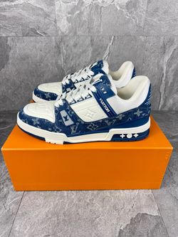 Louis Vuitton LV Trainers Blue & White Sneaker