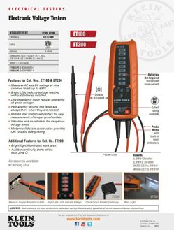Et200 klein clearance
