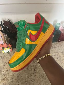 Nike Air Force 1 Low Patent Leather Sneaker
