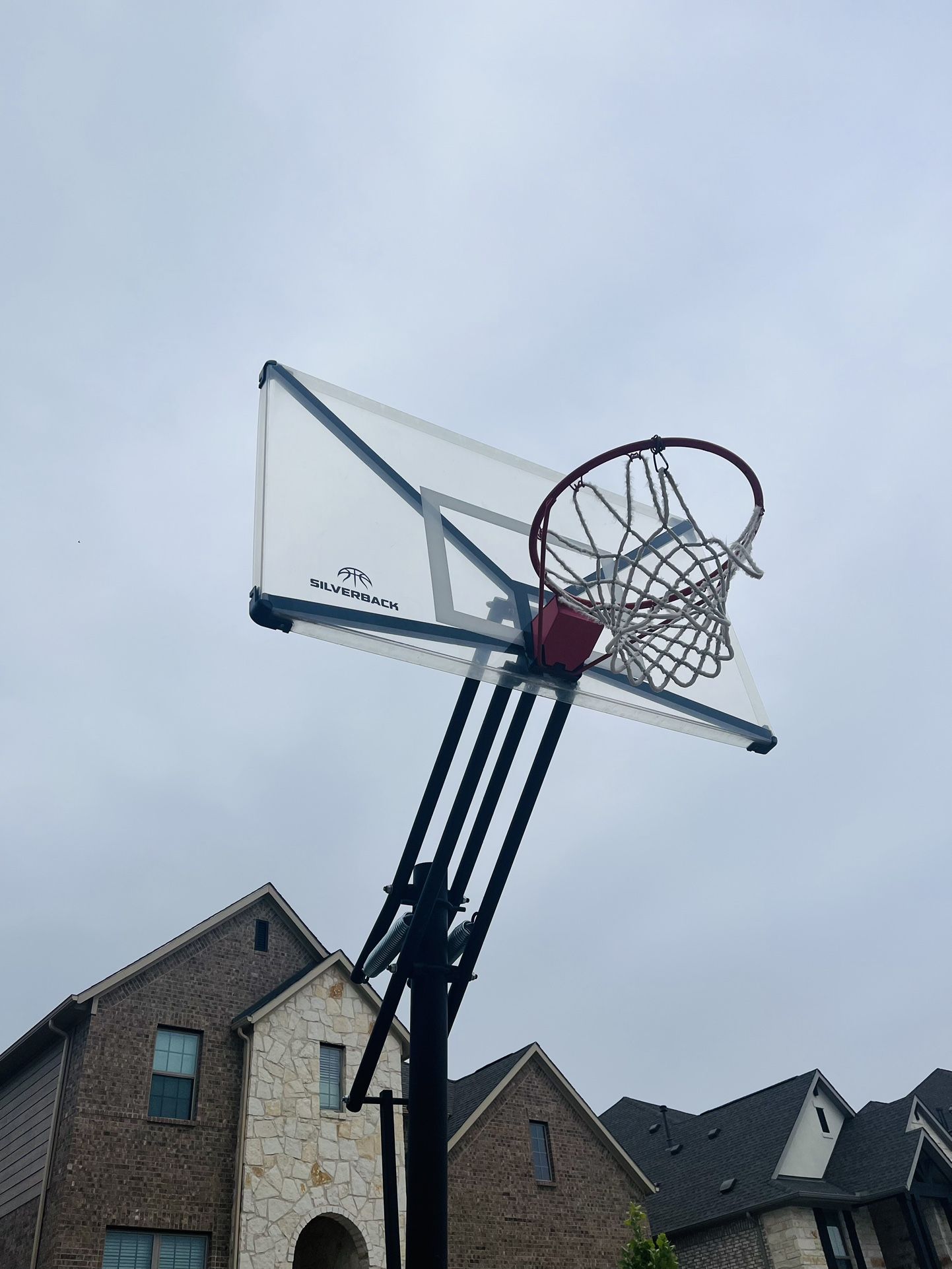  Silverback NXT Portable Adjustable 10ft Outdoor Basketball Hoop - 54" Basketball Goal Backboard Available