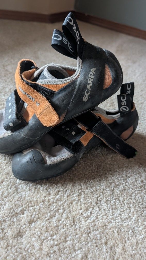 Climbing Shoes And bag