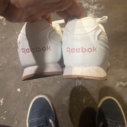 White Reebok 