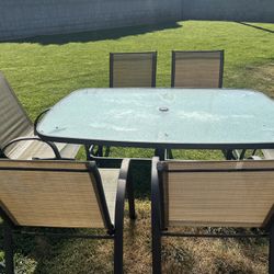 6-piece patio dining set