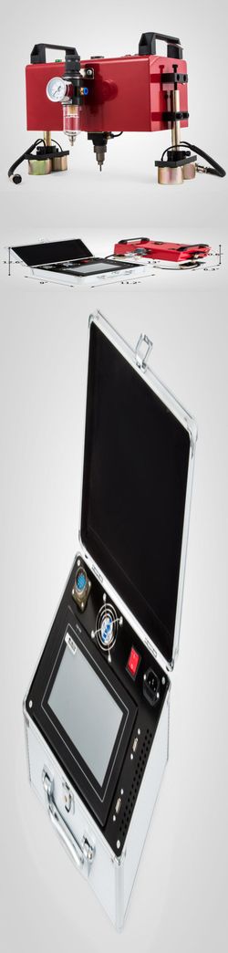 Pneumatic Dot Peen Pin Marker Machine For Large Metal Parts Marking 150*50mm 110v