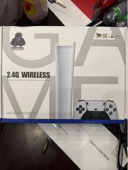 2.4GHz RF Wireless Game Controllers w/ USB Receiver, 2-Pack White/Black 20,000 games