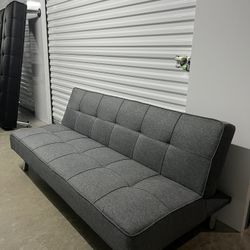 gray sofa bed 