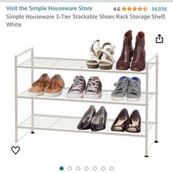 Shoe Rack White