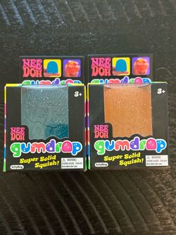 Schylling NeeDoh Gumdrop Super Solid Squish Toys