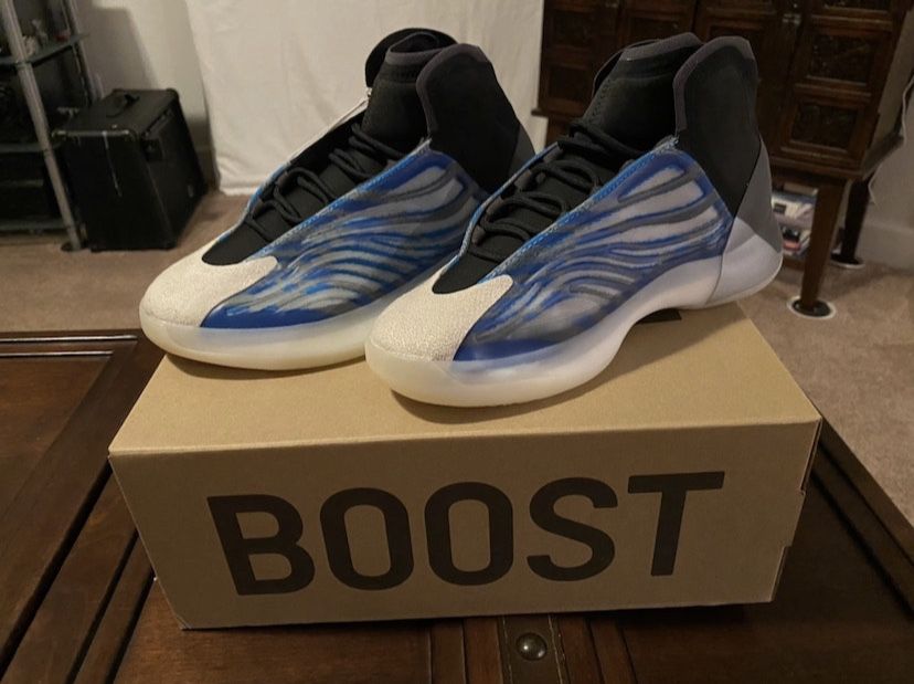 Adidas YZY QNTM BSKTBL “Frozen Blue” Sz Men's Yeezy Kanye