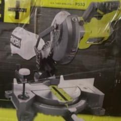 Ryobi 18v 7 1/4 Mitter Saw Comes With Battery And Charger New 