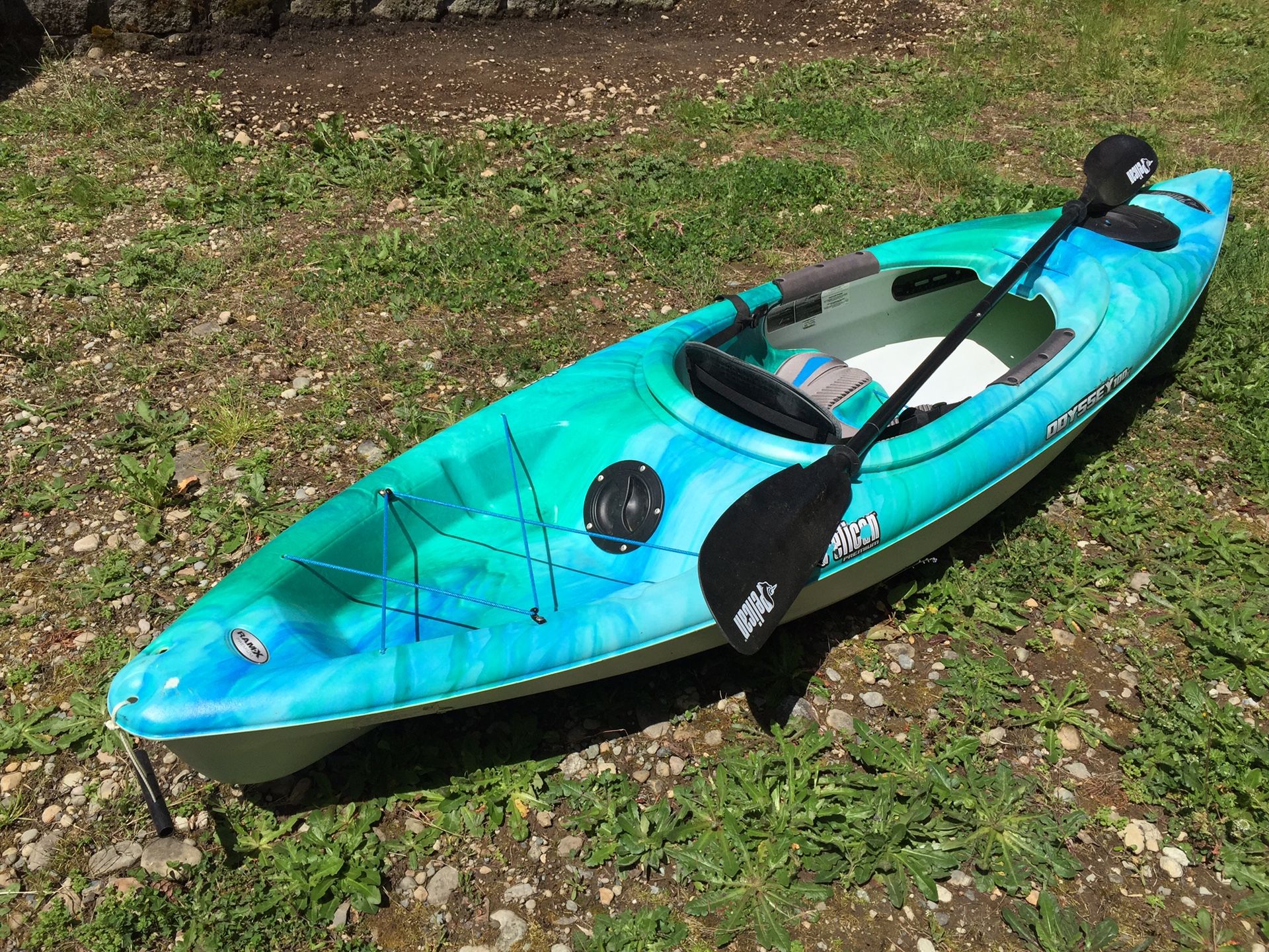 SOLD PENDING Pelican Odyssey 100X kayak Fishing/Boating for Sale in