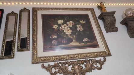 Home  Interiors  Cuadro  Grande  De  Magnolias 