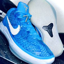 Nike Kobe A.D Mid DeMar DeRozan Blue Mens shoes basketball