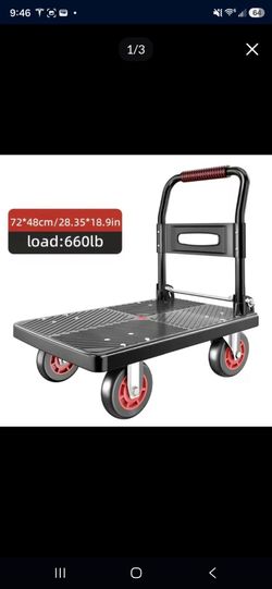 Flatbed Platform Cart Hand Truck