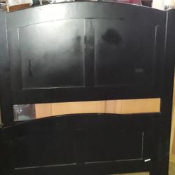 Twin Size Headboard And Footboard 