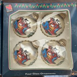 Vintage Disney Christmas Ornaments