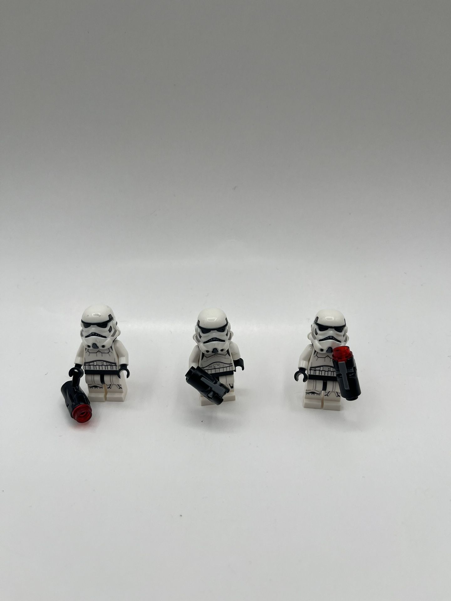 Lego Star Wars Stormtroopers with Gun Mini Figures. Set Of 3