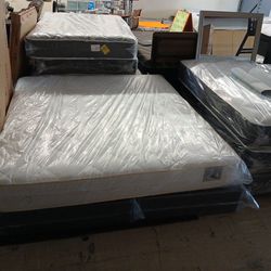CALKING FIRM MATTRESS AND BOX SPRING 