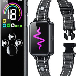Dog Training Collar with Remote, Ycoev Dog Training Collar IP67 Waterproof, Training Collar for Large Medium Small Dogs, Rechargeable E-Collar for Dog