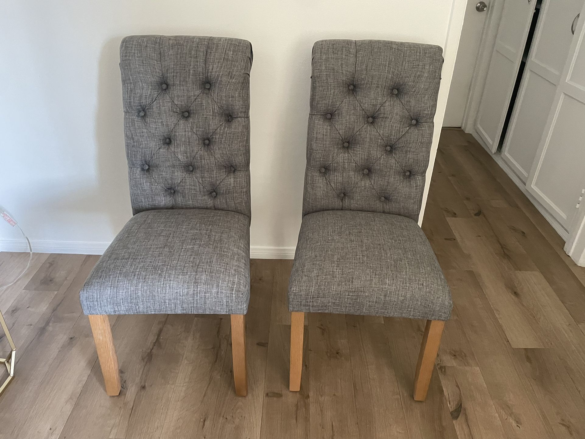 New Tufted Chairs Still In Box