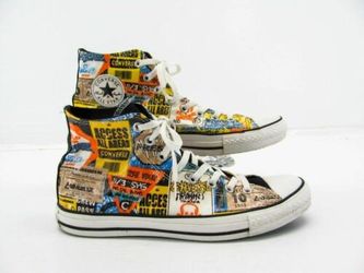 Converse Chuck Taylor Concert Tour Collage Hi Sneaker