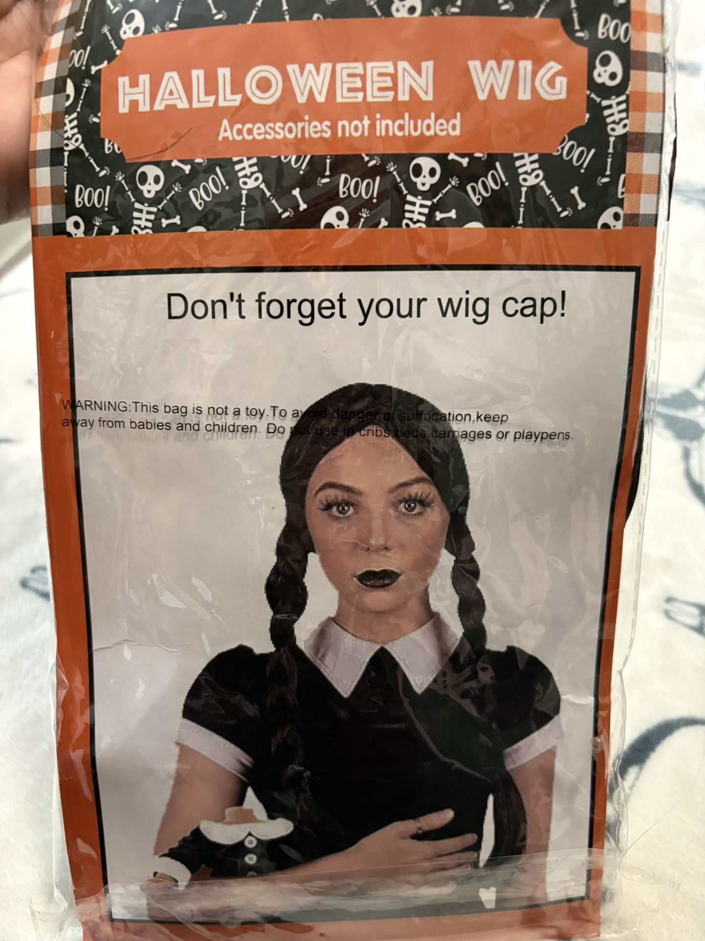 Wednesday addams Wig $5