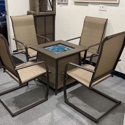 Patio furniture set outdoor new in the box