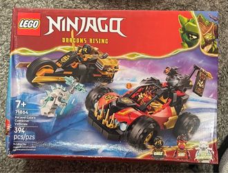 LEGO ninjago dragons Rising 71864 Kai and Cole’s combiner vehicles