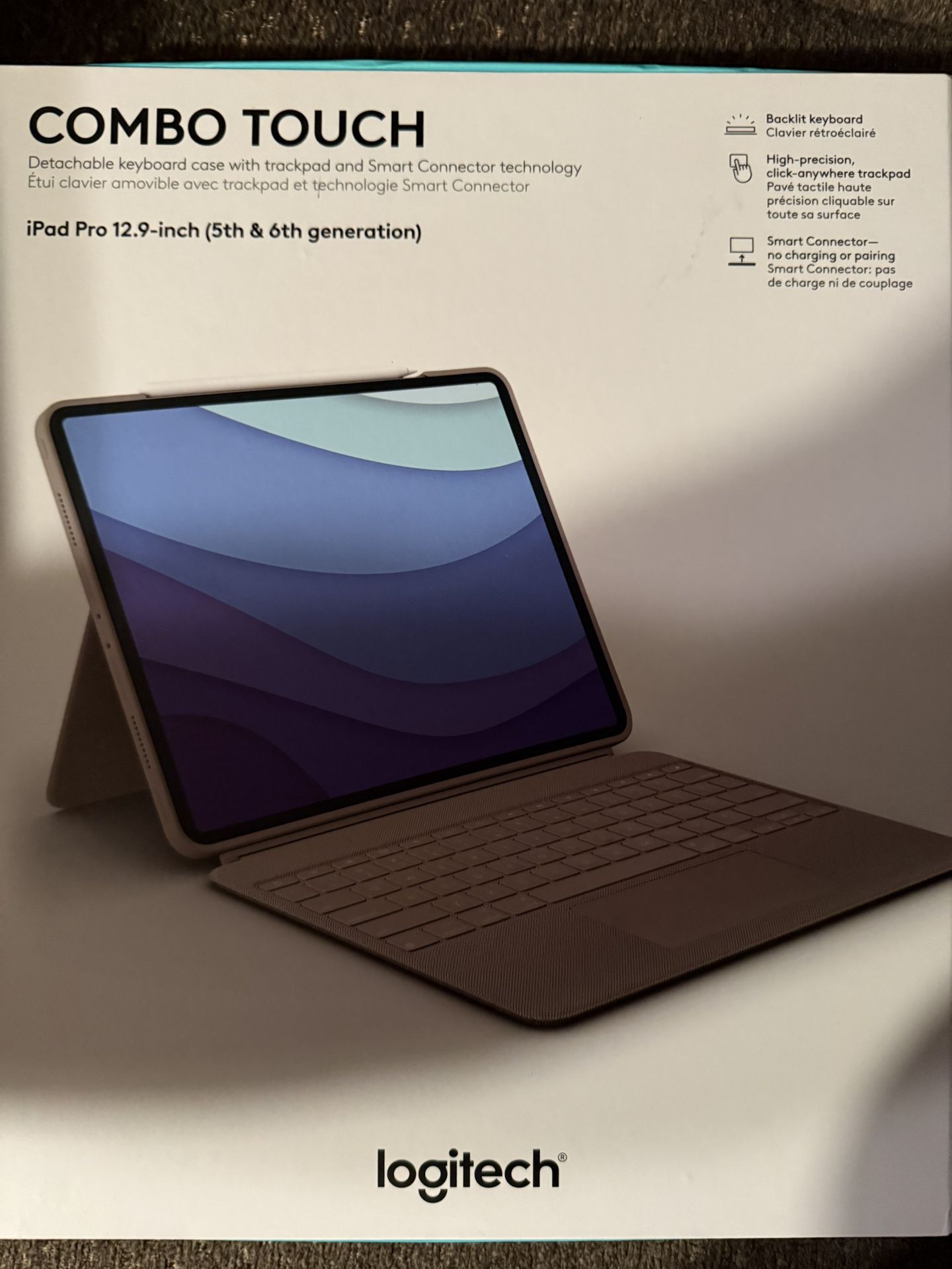 Logitech Detachable Keyboard Case With Trackpad