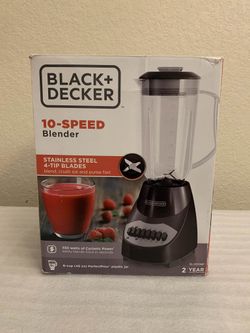 BLACK+DECKER Crush Master 10-Speed Blender, New